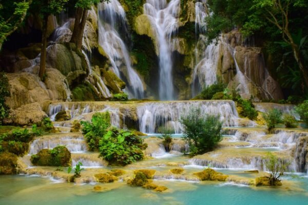 💧🌿 Kuang Si Waterfalls