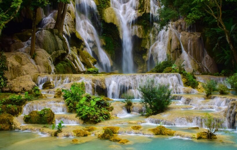 💧🌿 Kuang Si Waterfalls